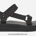 adorno universal feminino midform X88NTZ98 preto Teva