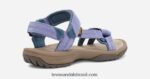 camurça terra fi lite feminina X88NTZ136 impressão roxa Teva - Image 4
