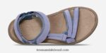 camurça terra fi lite feminina X88NTZ136 impressão roxa Teva - Image 5