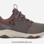 canyonview feminino X88NTZ383 cinza escuro gaivota/burlwood Teva