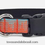coleira unissex 25mm X88NTZ221 atmosfera cenoura/miragem azul Teva
