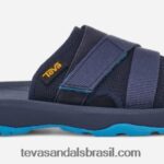 criança pequena hurricane verge slide X88NTZ349 humor índigo/malibu azul Teva