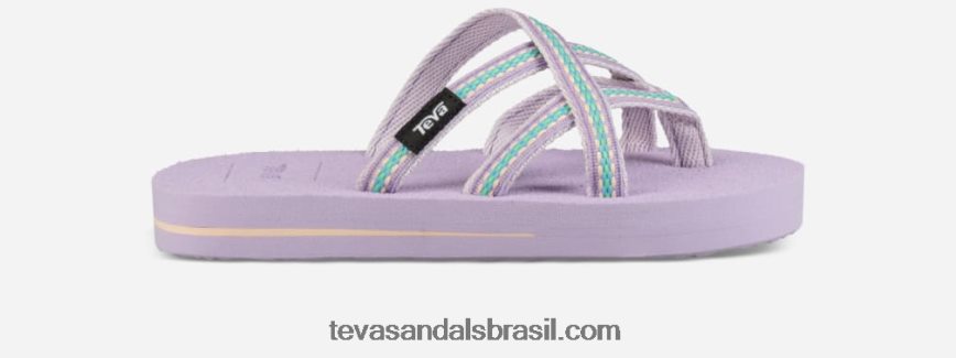 crianças grandes olowahu X88NTZ370 Lindi flor de orquídea Teva - Image 1