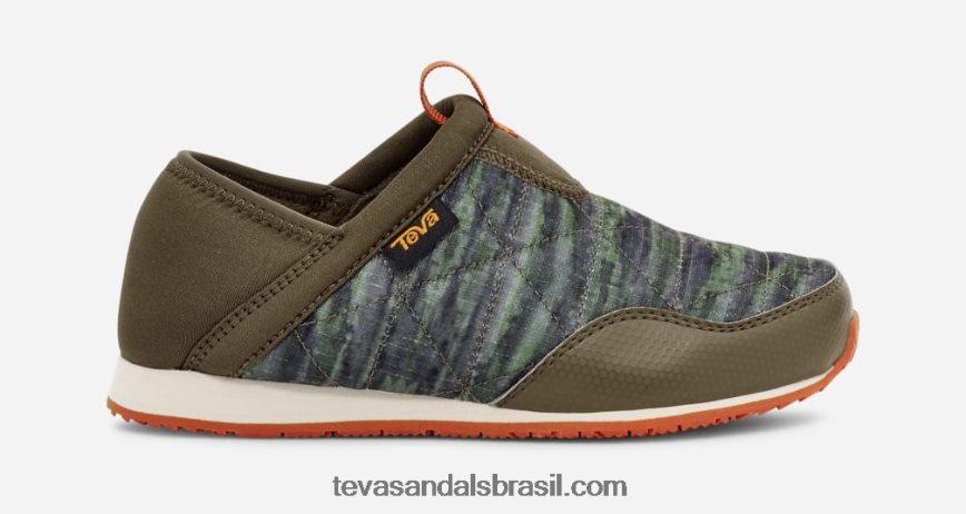 crianças lembram tie-dye X88NTZ365 sorvete de azeitona escura Teva - Image 1