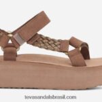entrelaçamento universal de forma plana feminina X88NTZ172 caribu Teva