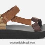 feminino midform universal em couro X88NTZ76 multi neutro Teva