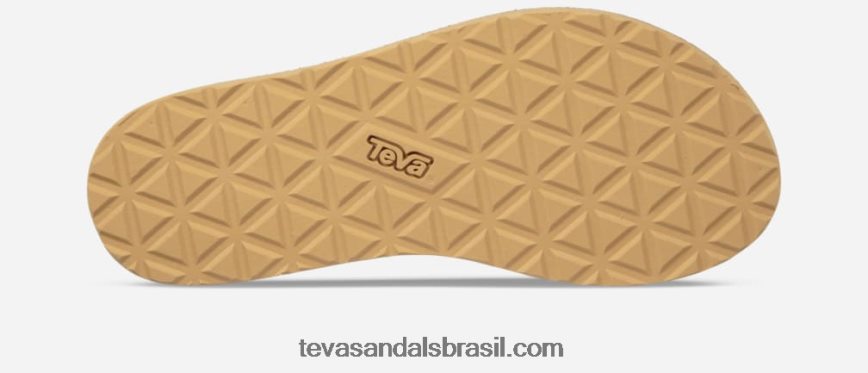 feminino midform universal em couro X88NTZ77 areia do deserto Teva - Image 5
