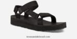 feminino midform universal em couro X88NTZ78 preto Teva - Image 2