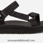 feminino midform universal em couro X88NTZ78 preto Teva