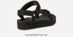 feminino midform universal em couro X88NTZ78 preto Teva - Image 4