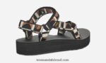 feminino midform universal X88NTZ23 salto preto/leão Teva - Image 4