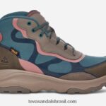 geotrecca feminina mid X88NTZ197 bálsamo/burlwood Teva