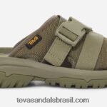 hurricane verge slide feminino X88NTZ37 Oliva Teva