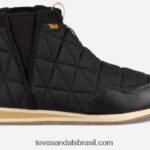 lembrança feminina meados X88NTZ131 preto/castanho Teva