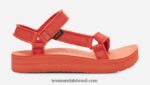 lona universal feminina midform X88NTZ134 ruivo Teva