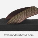 mingau masculino ii X88NTZ250 atmosfera azeitona escura Teva