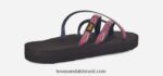 olowahu feminino X88NTZ46 palmas índigo/rosa violeta Teva - Image 4