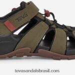 pederneira masculina X88NTZ385 azeitona escura Teva