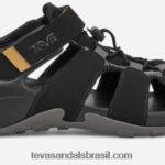 pederneira masculina X88NTZ386 preto Teva