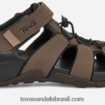 pederneira masculina X88NTZ387 Café turco Teva