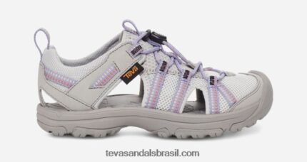 peixe-boi infantil grande X88NTZ361 impressão roxa Teva