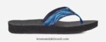 reflip feminino X88NTZ124 ondas azuis Teva