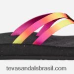 reflip strappy feminino gradiate X88NTZ93 aura rosa violeta Teva