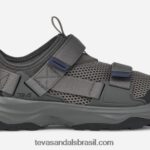 saída masculina universal X88NTZ398 cinza escuro gaivota Teva