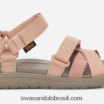 sanborn mia feminino X88NTZ112 açúcar mascavo Teva