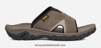 slide katavi 2 masculino X88NTZ296 taupe escuro Teva