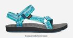 tie-dye universal original feminino X88NTZ130 sorvete de coral azul Teva