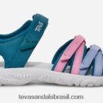 tirra de criança grande X88NTZ362 coral azul multi Teva