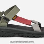 todos os gêneros furacão xlt2 X88NTZ229 olivina/tijolo vermelho multi Teva