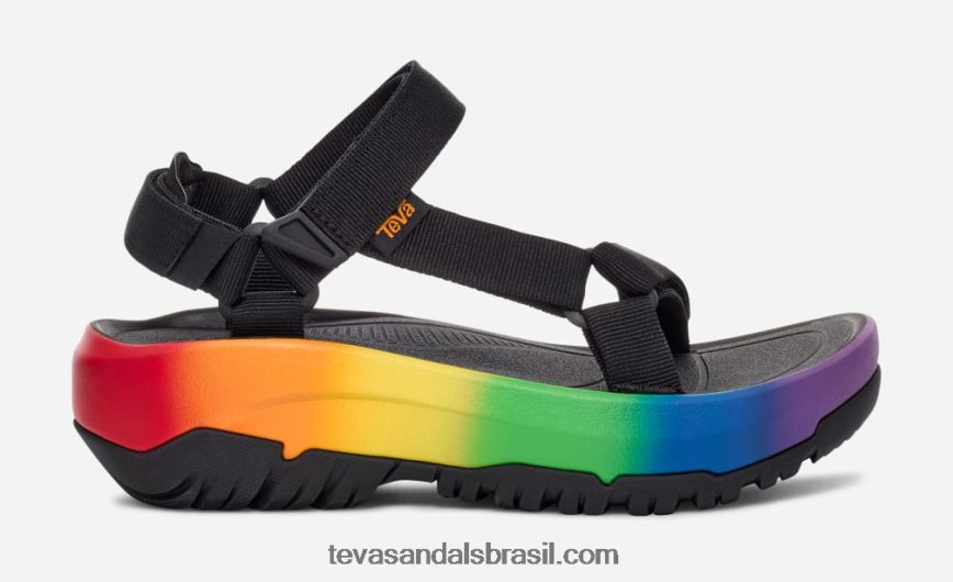 todos os gêneros hurricane xlt2 ampsole brite X88NTZ377 preto/arco-íris Teva - Image 1