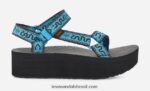 universal flatform feminino X88NTZ48 bandana aquário Teva