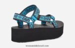universal flatform feminino X88NTZ48 bandana aquário Teva - Image 4