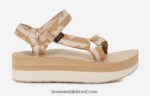 universal flatform feminino X88NTZ49 equilíbrio estrela do mar Teva