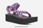 universal flatform feminino X88NTZ53 borboleta lilás Teva - Image 2