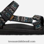 universal masculino original X88NTZ234 cerâmica preta/taupe Teva