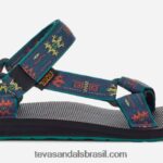 universal masculino original X88NTZ237 lagartixa marinha Teva