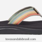 voya flip feminino X88NTZ58 antigo cinza multi Teva